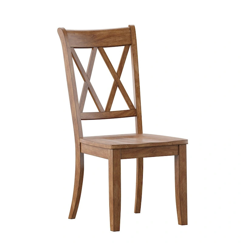 X Back Wood Dining Chair (Set of 2) Classic