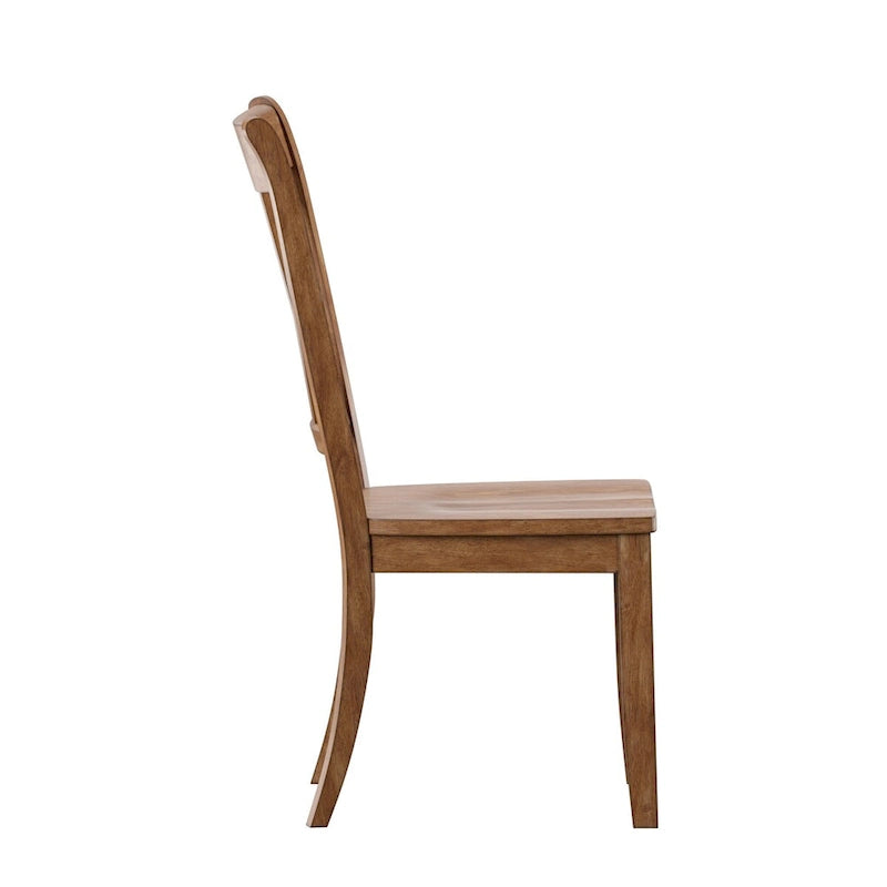 X Back Wood Dining Chair (Set of 2) Classic