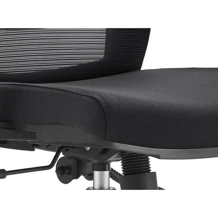 Cotton Office Chair with Mesh Mid-Back Series
