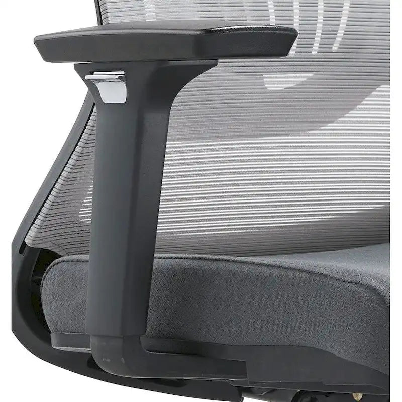 Cotton Office Chair with Mesh Mid-Back Series