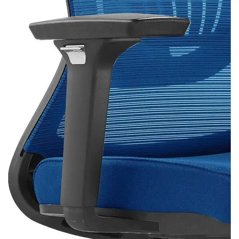 Cotton Office Chair with Mesh Mid-Back Series