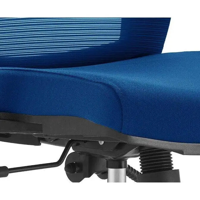 Cotton Office Chair with Mesh Mid-Back Series