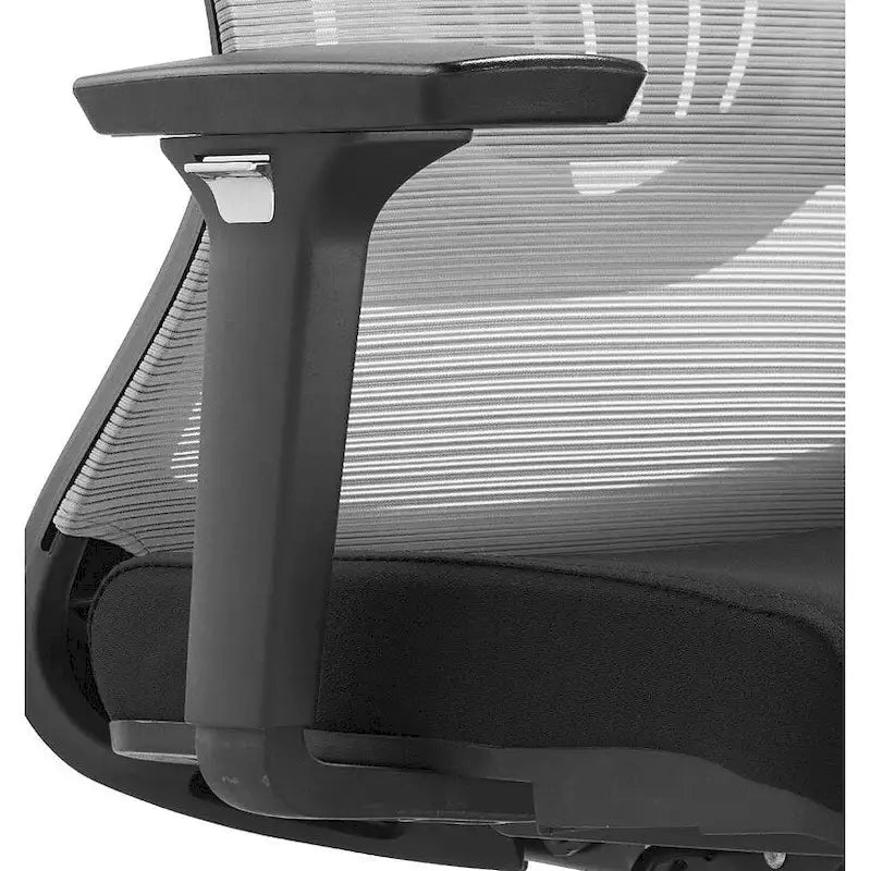Cotton Office Chair with Mesh Mid-Back Series