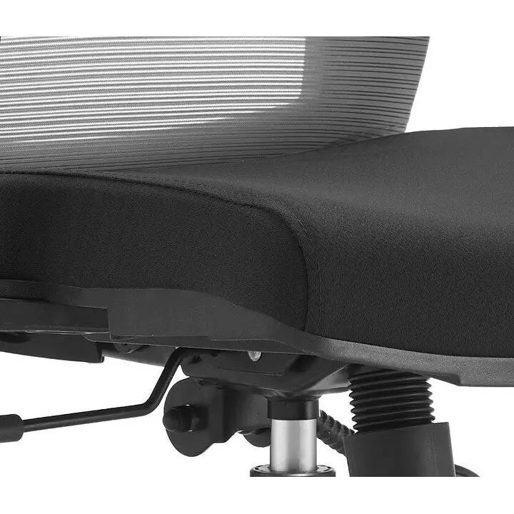 Cotton Office Chair with Mesh Mid-Back Series